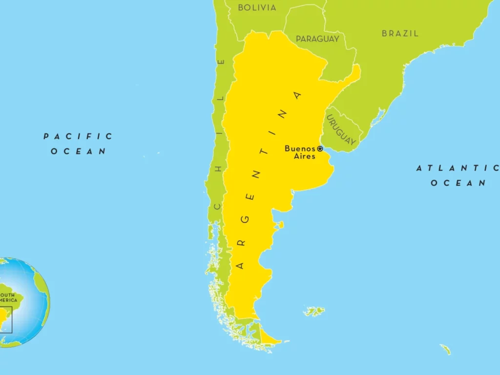 Argentina Map 2023