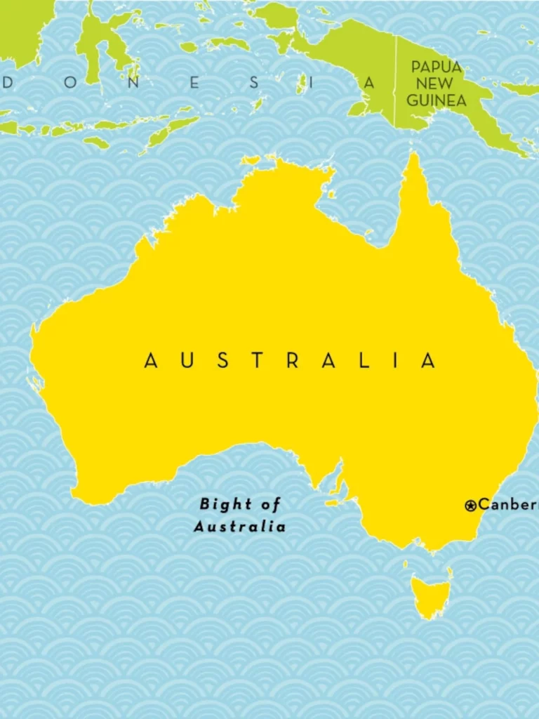 Australia Map 2023