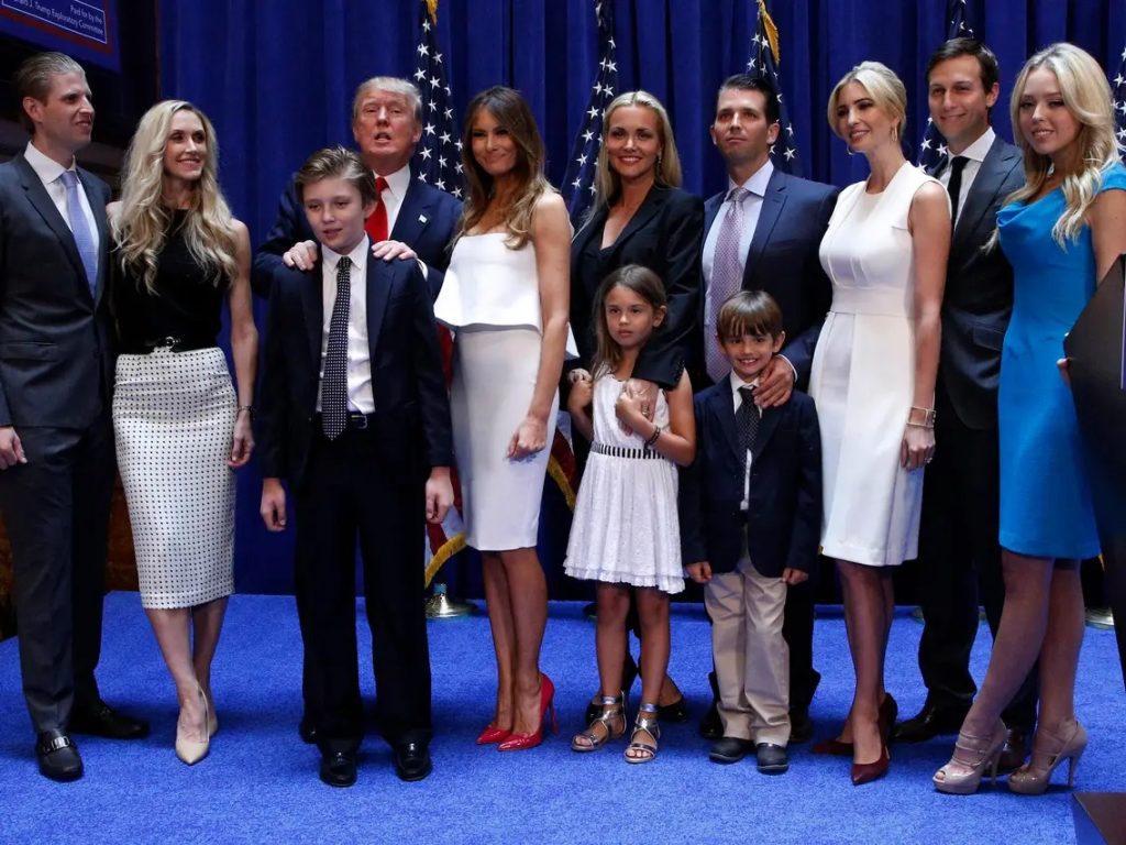 donald trump family