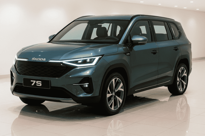 2025 Skoda 7S Electric SUV Review  Design, Range, Interior, Safety & Features