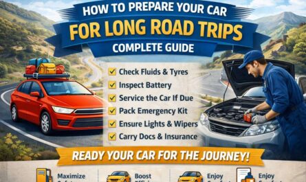 prepare your car for long road trips