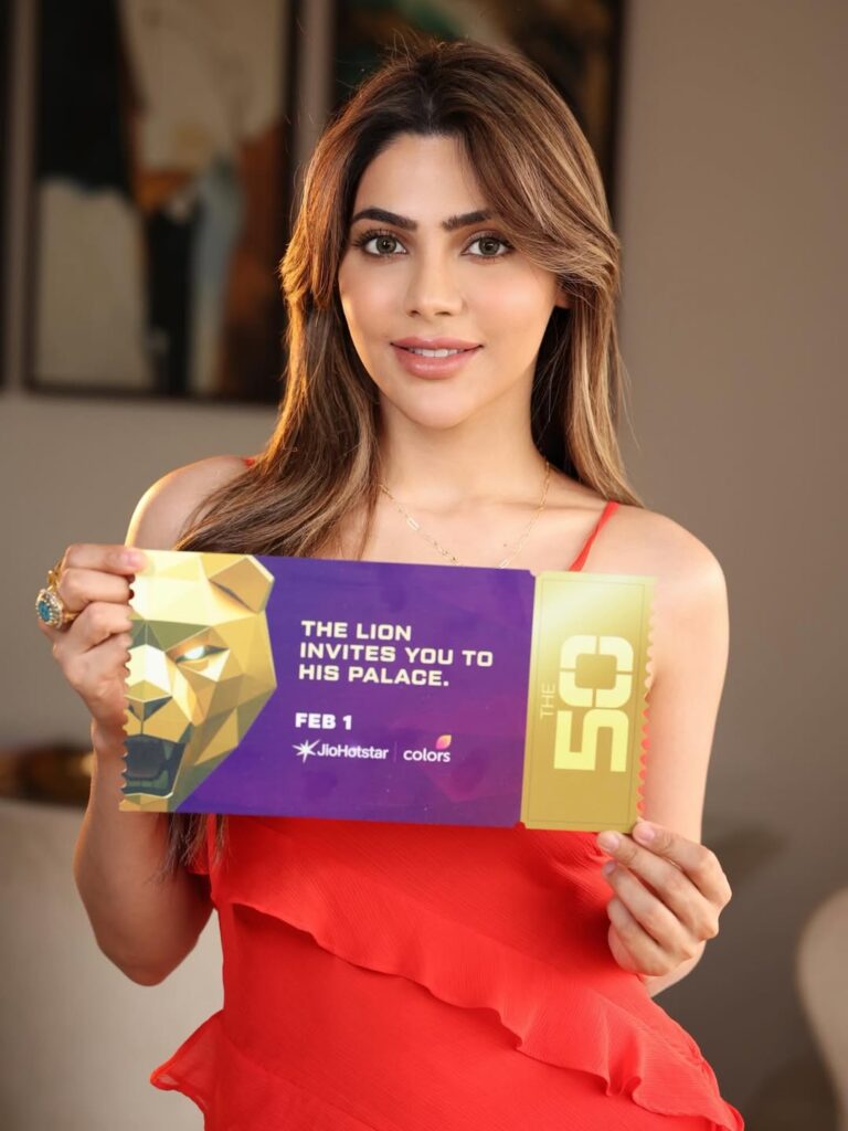 Nikki Tamboli- The 50 Contestant