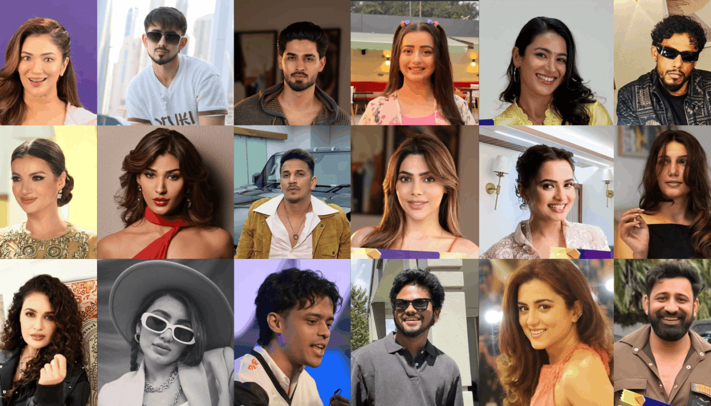 The 50 India Contestants List 2026